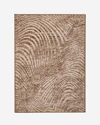 Maestro Swirl Pattern Woven Rug Natural - Homemaker - Size: 120X170 - thumbnail 4