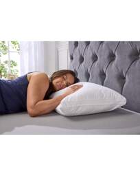 Downland Cloud Quilted Cotton Pillow White - Downland - Size: EACH - thumbnail 2