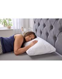 Downland Cloud Quilted Cotton Pillow White - Downland - Size: EACH - thumbnail 4