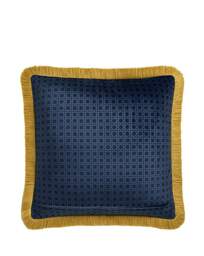 LLB Bouquet List Filled Cushion Blue - Laurence Llewelyn-Bowen - Size: 43X43CM - thumbnail 2