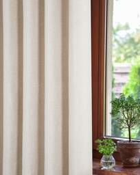 Sundour Amberley Eyelet Door Curtain Natural - Sundour - Size: 168X214 - thumbnail 3