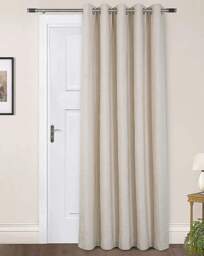 Sundour Amberley Eyelet Door Curtain Natural - Sundour - Size: 168X214 - thumbnail 1