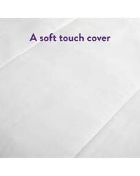 Slumberdown Summer Cool 4.5 Tog Duvet White - Slumberdown - Size: SINGLE - thumbnail 2