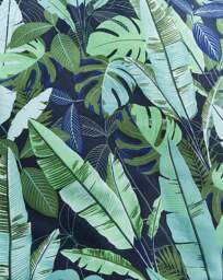 Tropical Leaf Duvet Cover Set Green - JD Williams - Size: SINGLE - thumbnail 5