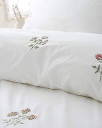 Bianca Adeline Floral Duvet White - Bianca - Size: SINGLE - thumbnail 3