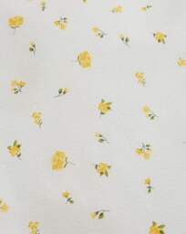 Daisy Floral Textured Duvet Cover Set White - JD Williams - Size: SINGLE - thumbnail 4