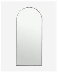 Black Arched Leaner Mirror Black - JD Williams - thumbnail 3