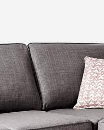 Hilliard Fabric Right Hand Corner Sofa Charcoal - thumbnail 4