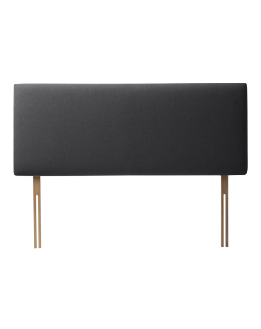 Silentnight Livorno Headboard- Fabric Grey - Silentnight - Size: DOUBLE - image 1