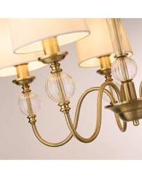 5 Arm Ceiling Light Cream - Searchlight - thumbnail 4