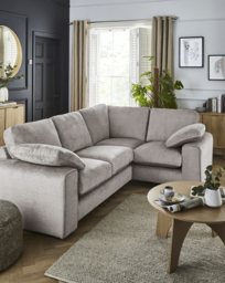 Hunter Corner Sofa Grey - JD Williams
