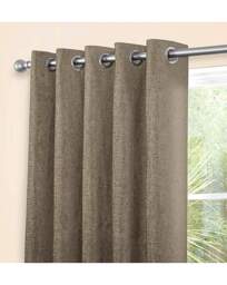 Sundour Amberley Eyelet Curtains Earth - Sundour - Size: 168 x 137cm - thumbnail 4
