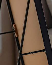 Holworth Cheval Mirror Black Black - Gallery Direct - thumbnail 3