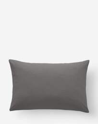 Pure Cotton 200TC Pillow Cases Charcoal - JD Williams - Size: PAIR - thumbnail 2