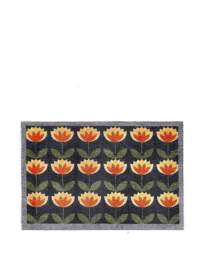 My Mat Retro Floral Washable Doormat Multi - My Mat - Size: 50X75 - thumbnail 2
