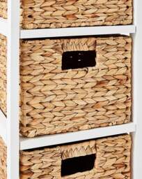 Hyacinth 4 Drawer Tall Unit White - JD Williams - thumbnail 3