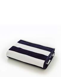 Deyongs Cabana Bay Cotton Beach Towel Navy - thumbnail 3