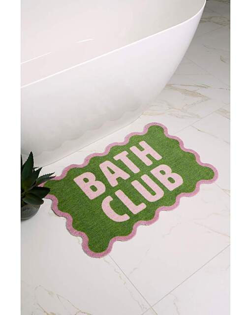 My Mat Bath Club Printed Nylon Bathmat Multi - My Mat - Size: 50X75 - image 1