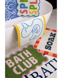 My Mat Bath Club Printed Nylon Bathmat Multi - My Mat - Size: 50X75 - thumbnail 4