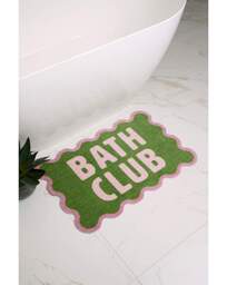 My Mat Bath Club Printed Nylon Bathmat Multi - My Mat - Size: 50X75 - thumbnail 1