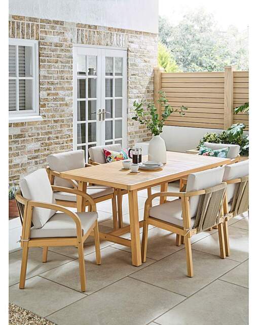 Luca Wooden Dining Set - JD Williams - image 1