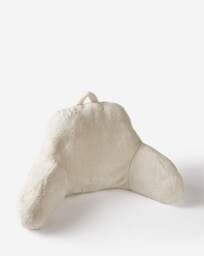 Cuddle Fleece Back Support Cushion Cream - JD Williams - thumbnail 2
