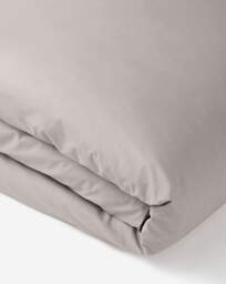 Pure Cotton 200TC Duvet Cover Grey - JD Williams - Size: KING - thumbnail 2