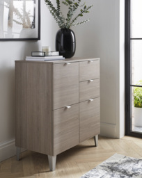Cameron Compact Sideboard Grey OAK - One Call