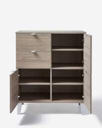 Cameron Compact Sideboard Grey OAK - One Call - thumbnail 2