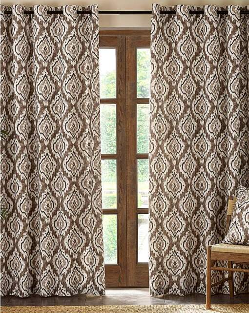 Pineapple Elephant Suri Curtains Natural - Pineapple Elephant - Size: 117 x 137cm - image 1
