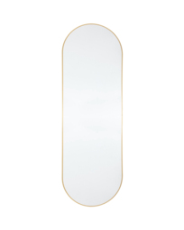Gallery Yardley Mirror Gold Large Gold - Gallery Direct