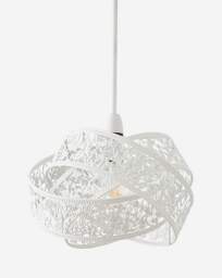 Matte White Fretwork Shade White - Searchlight - thumbnail 2