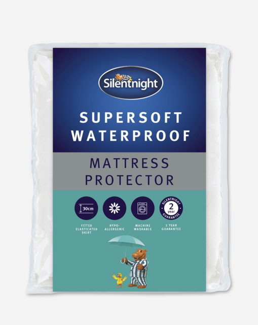 Silentnight Waterproof Protector White - Silentnight - Size: KING - image 1