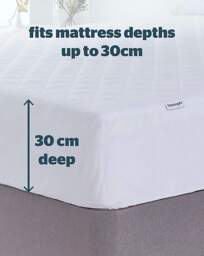 Silentnight Waterproof Protector White - Silentnight - Size: KING - thumbnail 2