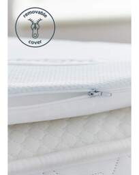 Silentnight 5cm Memory Foam Topper White - Silentnight - Size: DOUBLE - thumbnail 5