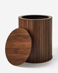 Tate Side Table Walnut - JD Williams - thumbnail 2