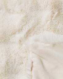 Bubble Faux Fur Throw - Ivory Ivory - JD Williams - Size: 150X200 - thumbnail 4