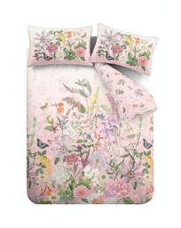 RHS x Catherine Lansfield Duvet Set Pink - RHS - Size: SINGLE - thumbnail 5