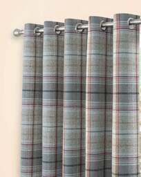 Sundour Gleneagle Blackout Curtains Steel - Sundour - Size: 117 x 137cm - thumbnail 4