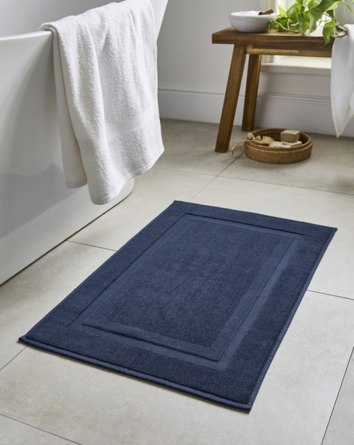 Egyptian Cotton Bath Mat - Midnight Midnight - JD Williams - Size: ONE SIZE - image 1