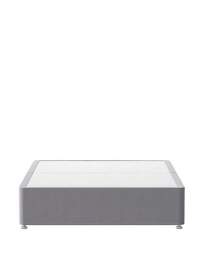 Silentnight Fabric 4 Drawer Divan Base Grey - Silentnight - Size: KINGSIZE - thumbnail 5