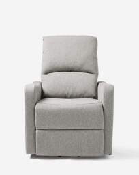 Lincoln Rise & Recline Fabric Armchair Charcoal - JD Williams - thumbnail 3