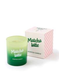 Matcha Latte Scented Glass Candle - Something Different - thumbnail 2