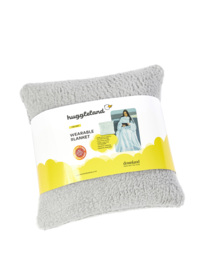 Huggleland Cosy Fleece Wearable Blanket Grey - Huggleland - Size: EACH