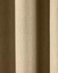 Cannes Eyelet Curtains Natural - Fusion - Size: 117 x 183cm - thumbnail 2