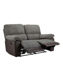 Harlow 2 Seater Recliner Sofa Charcoal - JD Williams - thumbnail 4