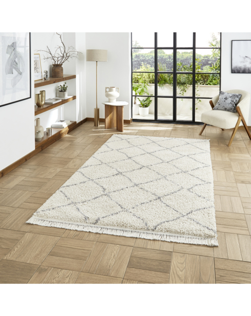 Think Rugs Boho Berber Rug Cream - Think Rugs - Size: 120X170 - image 1