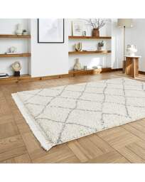 Think Rugs Boho Berber Rug Cream - Think Rugs - Size: 120X170 - thumbnail 5