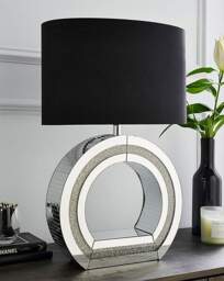 Joanna Hope Chrome Mirrored Table Lamp Chrome - Joanna Hope - thumbnail 2