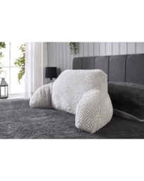 Waffle Fleece Cuddle Cushion Grey - Huggleland - Size: EACH - thumbnail 1